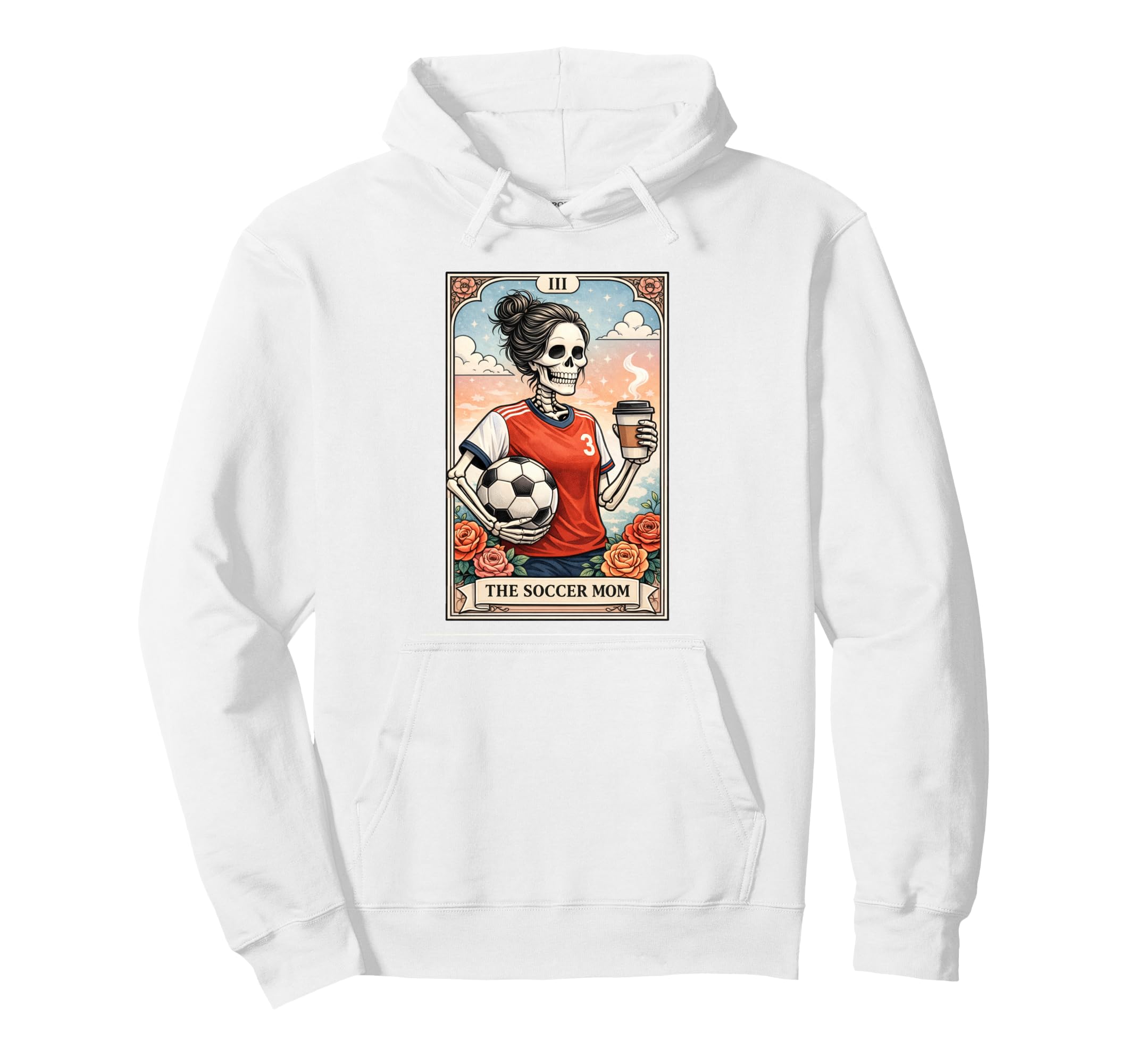 Soccer Mom Soccer Mama Game Day Vibes Hoodie - Trendy Graphic Men Women