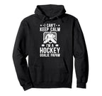 Im Hockey Goalie Papaw Ice Hockey Hoodie - Trendy Graphic for Adults