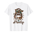 Soccer Mom Coffee Lover Messy Bun Game T-Shirt - Trendy Graphic Men Women
