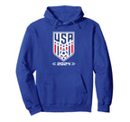 American Flag Soccer Team Soccer Hoodie - Casual Everyday Wear for Adults