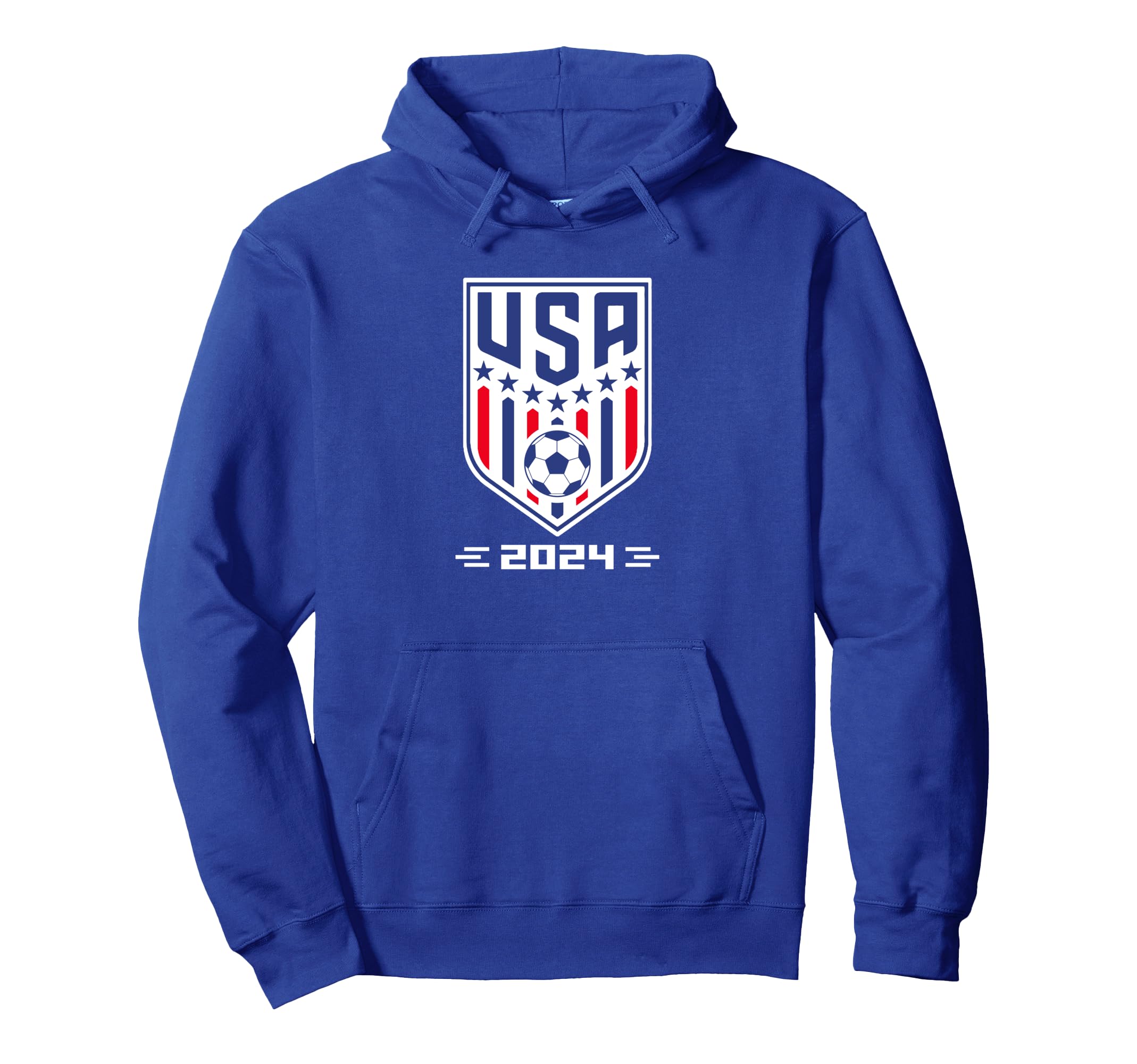 American Flag Soccer Team Soccer Hoodie - Casual Everyday Wear for Adults