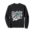 Birthday Soccer Hearts Fun Celebration Sweatshirt - Novelty Apparel Unisex