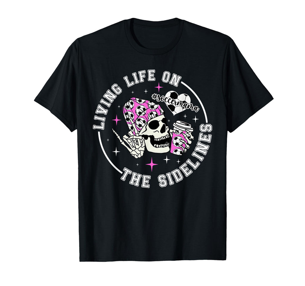 Soccer Mama Funny Soccer Mom Soccer Player T-Shirt - Graphic Print Unisex