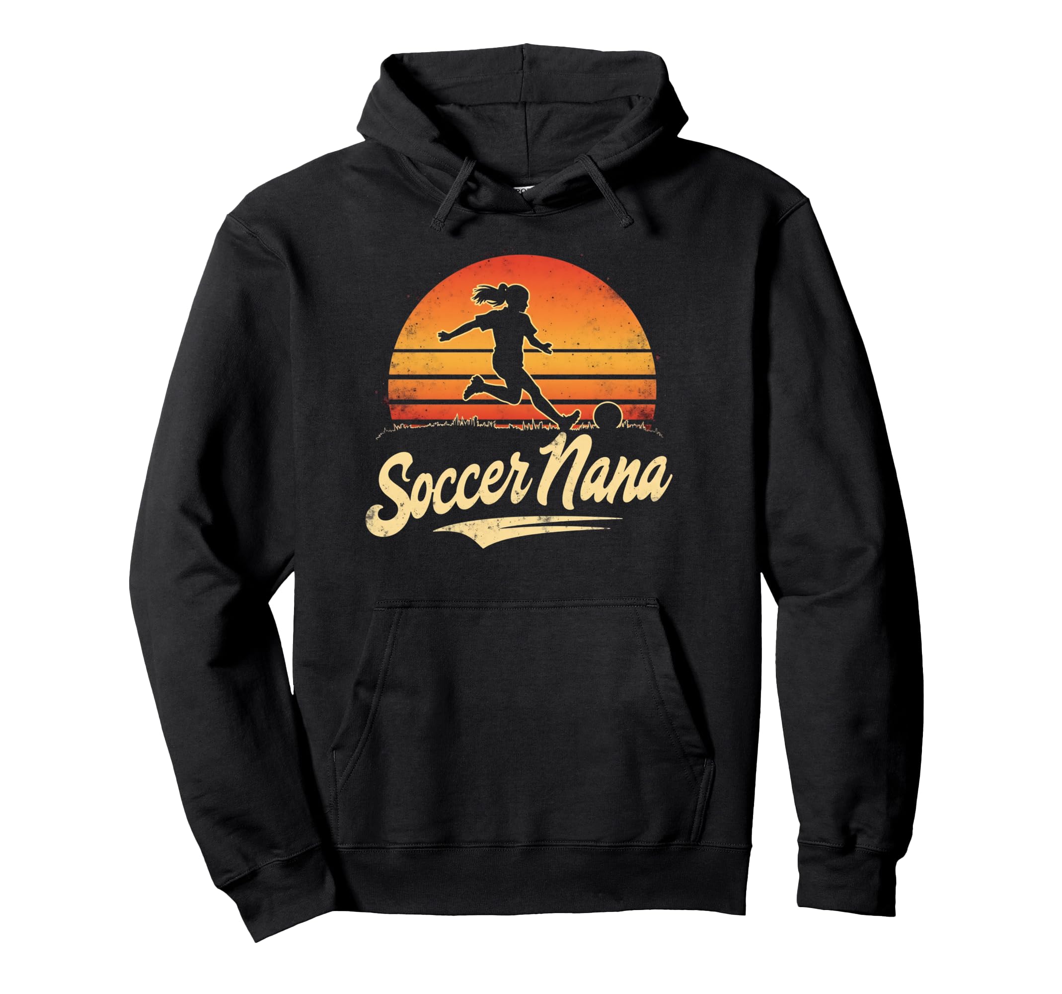 Proud Soccer Nana Funny Grandma Lover Hoodie - Minimalist Print Men Women