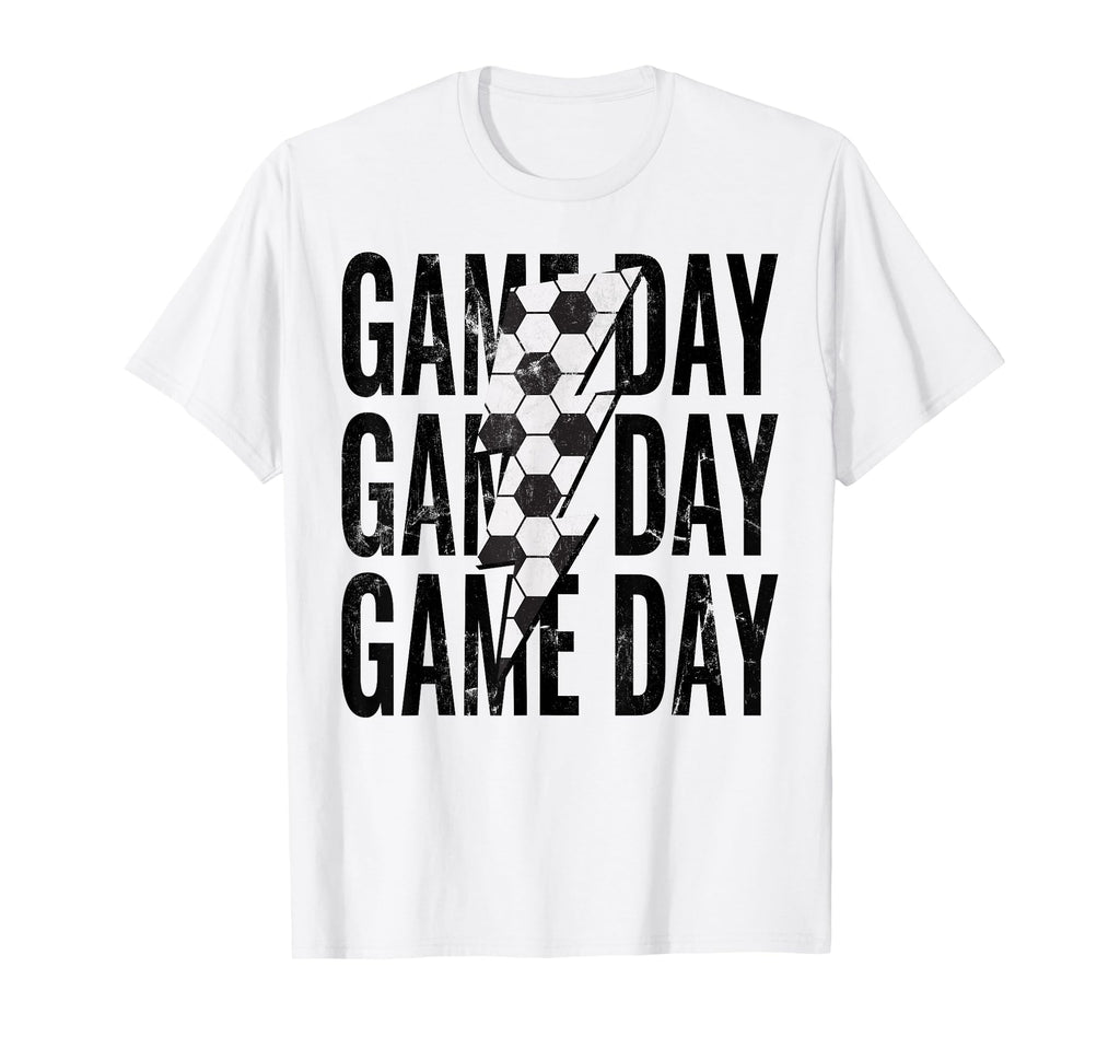 Womens Soccer Mom Leopard Game Day Mothers T-Shirt - Trendy Graphic Unisex