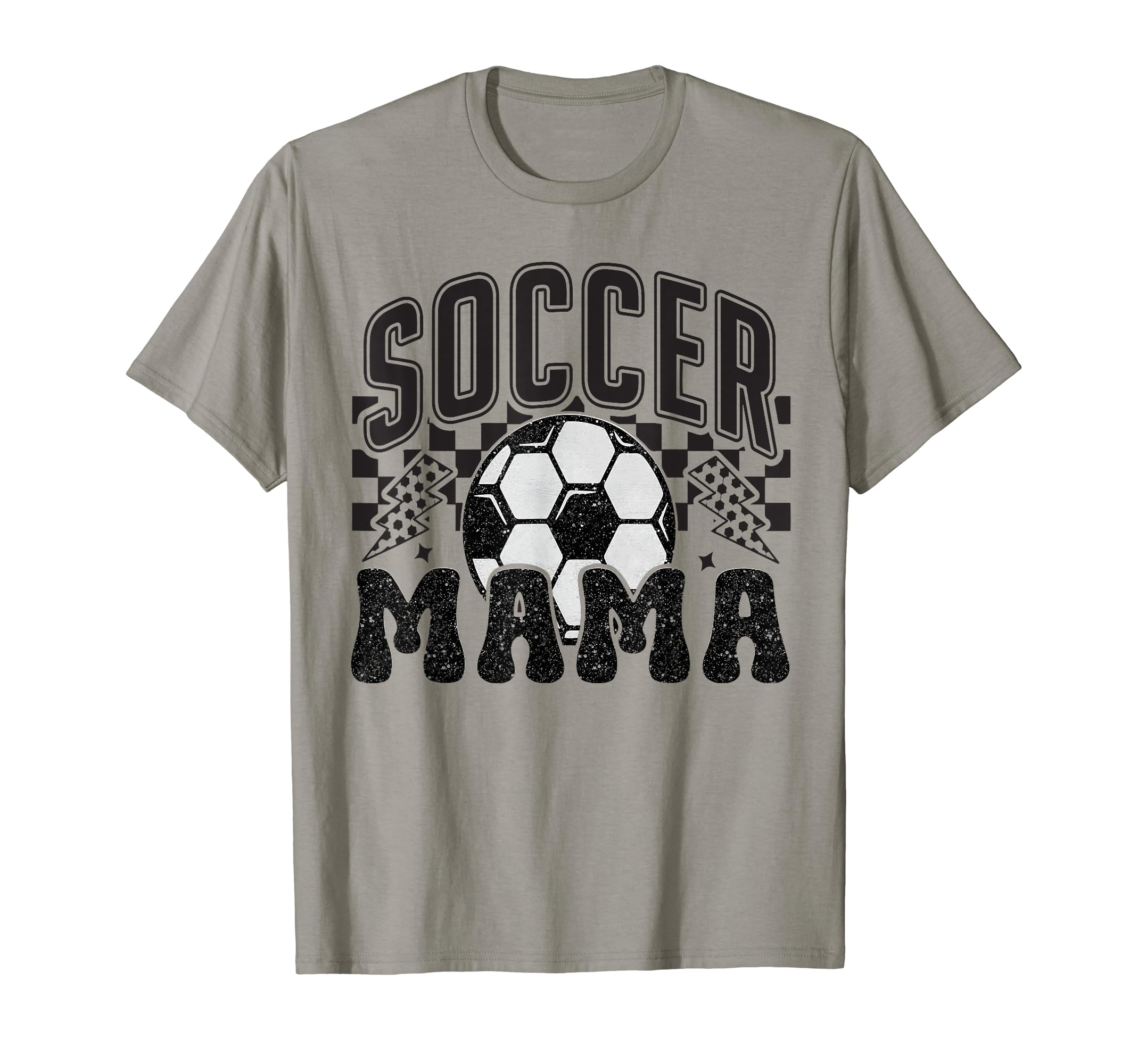 Soccer Mama Soccer Mom Gift T-Shirt - Casual Everyday Wear Men Women
