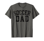 Soccer Dad Birthday Bold Font Soccer Daddy T-Shirt - Graphic Print Unisex
