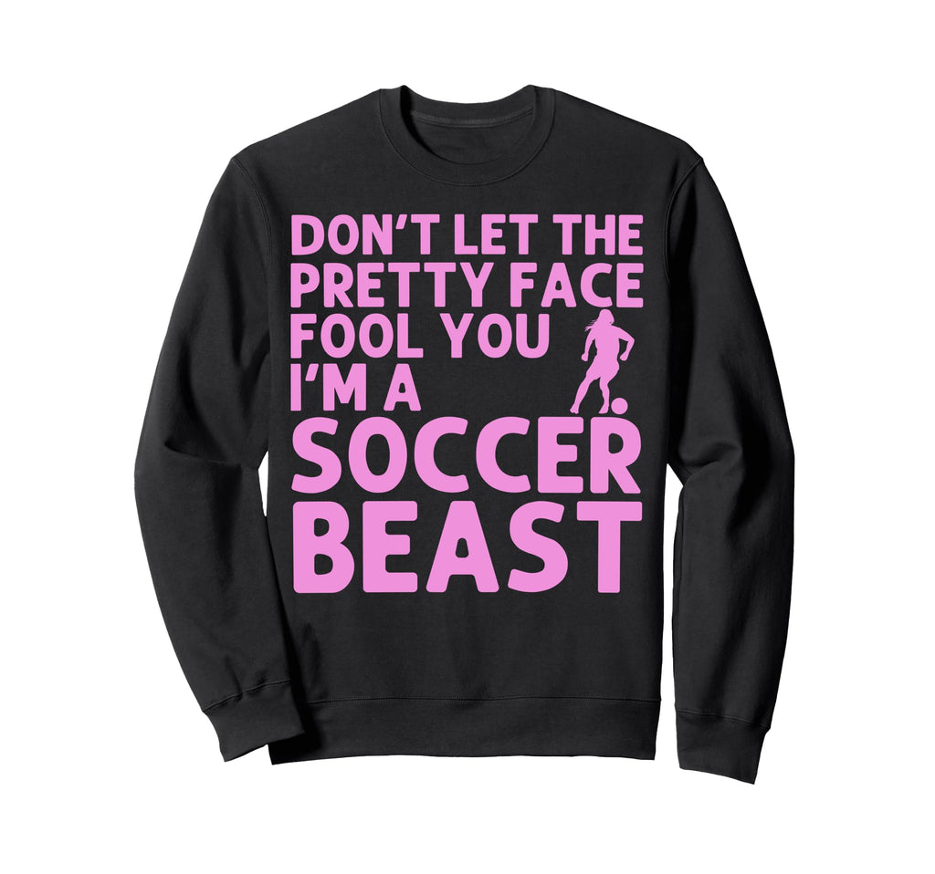 Funny Soccer Art Soccer Lover Soccer Sweatshirt - Streetwear Style Unisex
