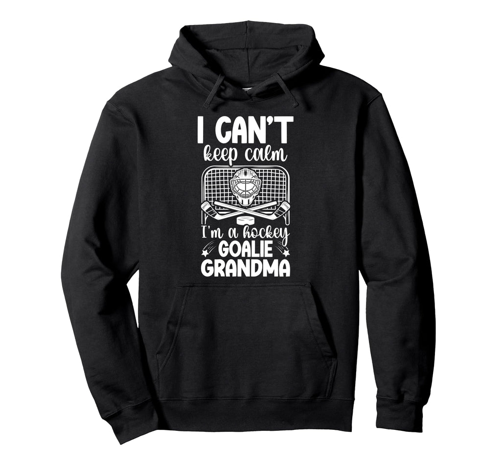 Im Hockey Goalie Grandma Ice Hockey Hoodie - Minimalist Print Men Women