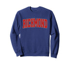 Richmond Va Virginia Varsity Usa Sweatshirt - Aesthetic Graphic Men Women