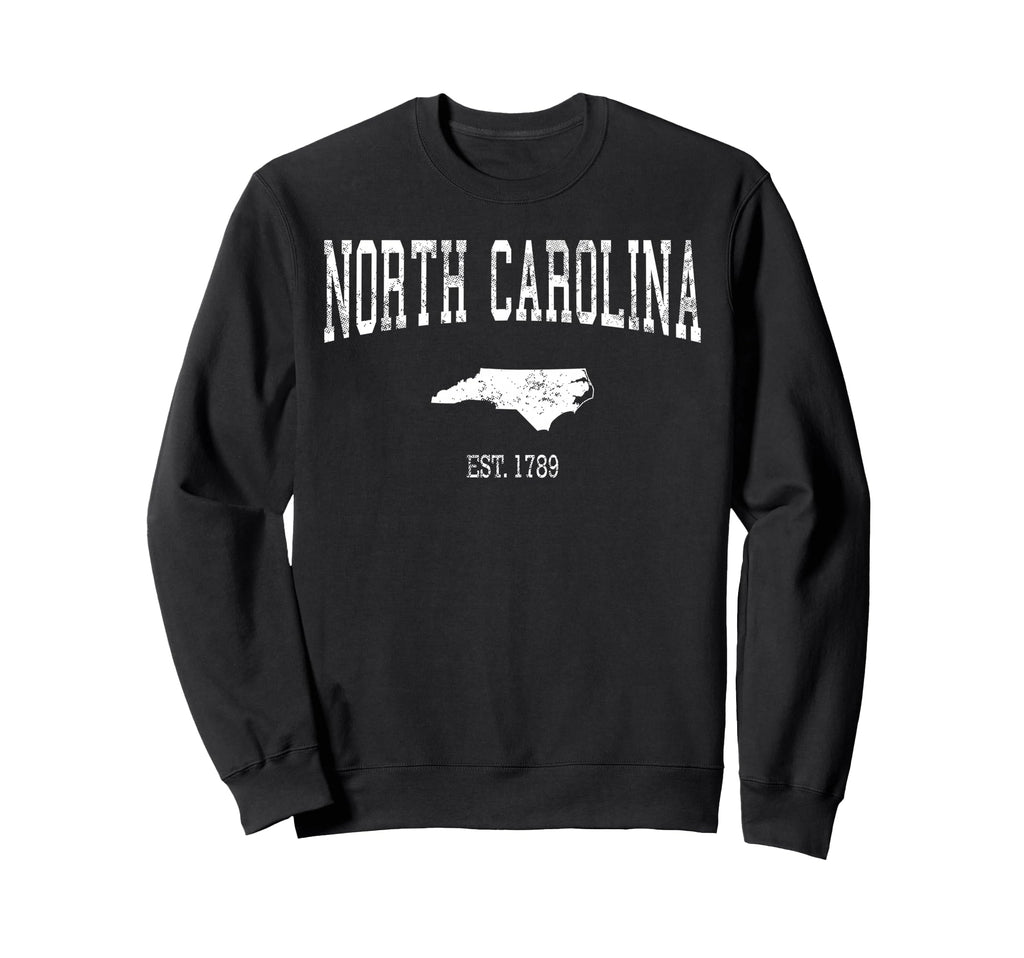 North Carolina Nc Old Sports Gift Sweatshirt - Graphic Print Unisex