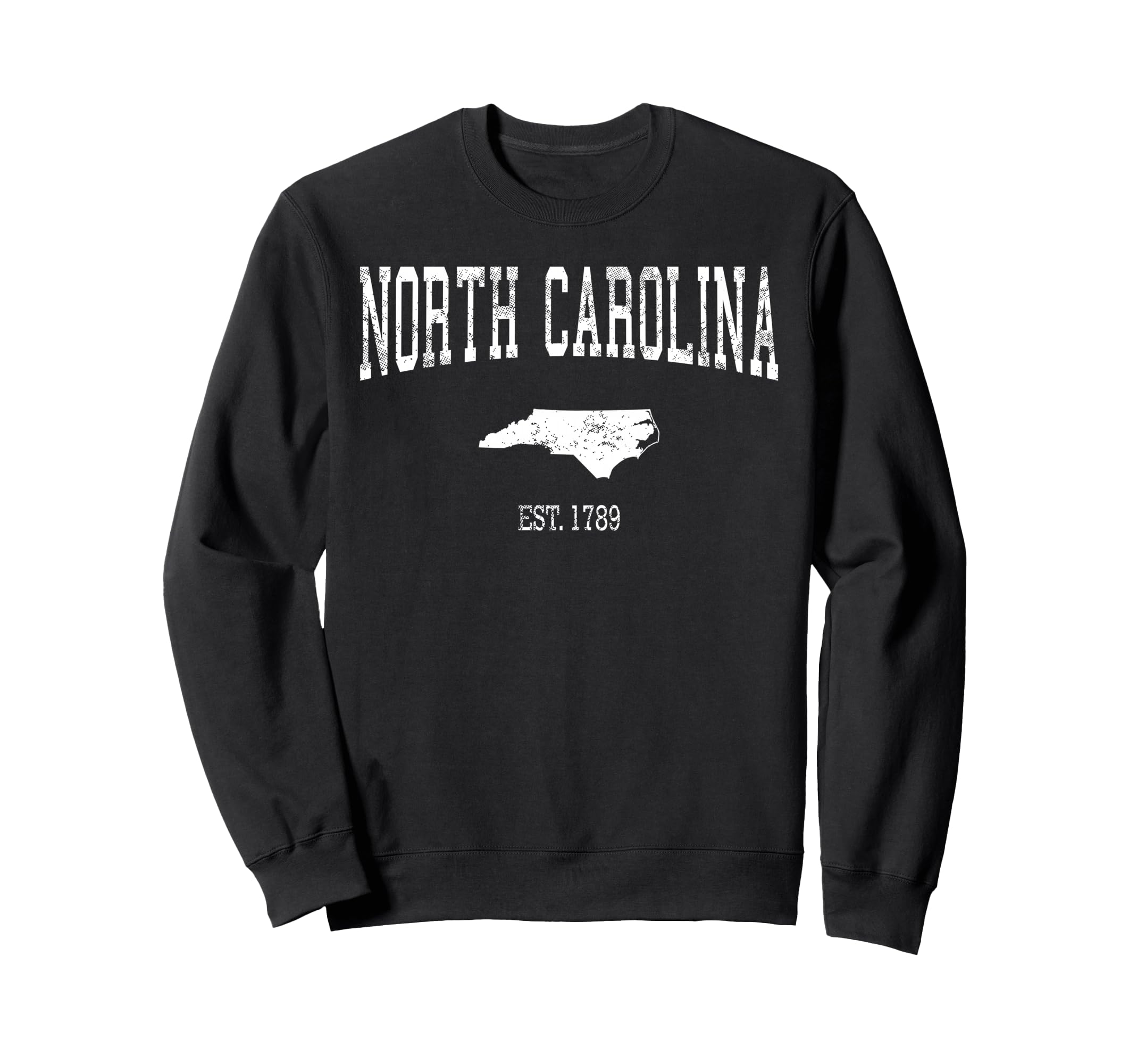 North Carolina Nc Old Sports Gift Sweatshirt - Graphic Print Unisex