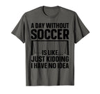 Soccer Art Mom Goalie Coach Soccer T-Shirt - Novelty Apparel for Adults