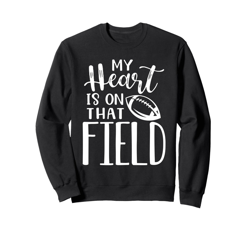 My Heart Is That Field Funny Sweatshirt - Minimalist Print Men Women