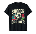 Soccer Brother Family Matching Team T-Shirt - Graphic Print Men Women
