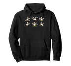 Silly Goose Playing Soccer Player Funny Hoodie - Trendy Graphic for Adults