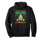 Avocado Goalie Soccer Goalie If First You Hoodie - Streetwear Style Unisex