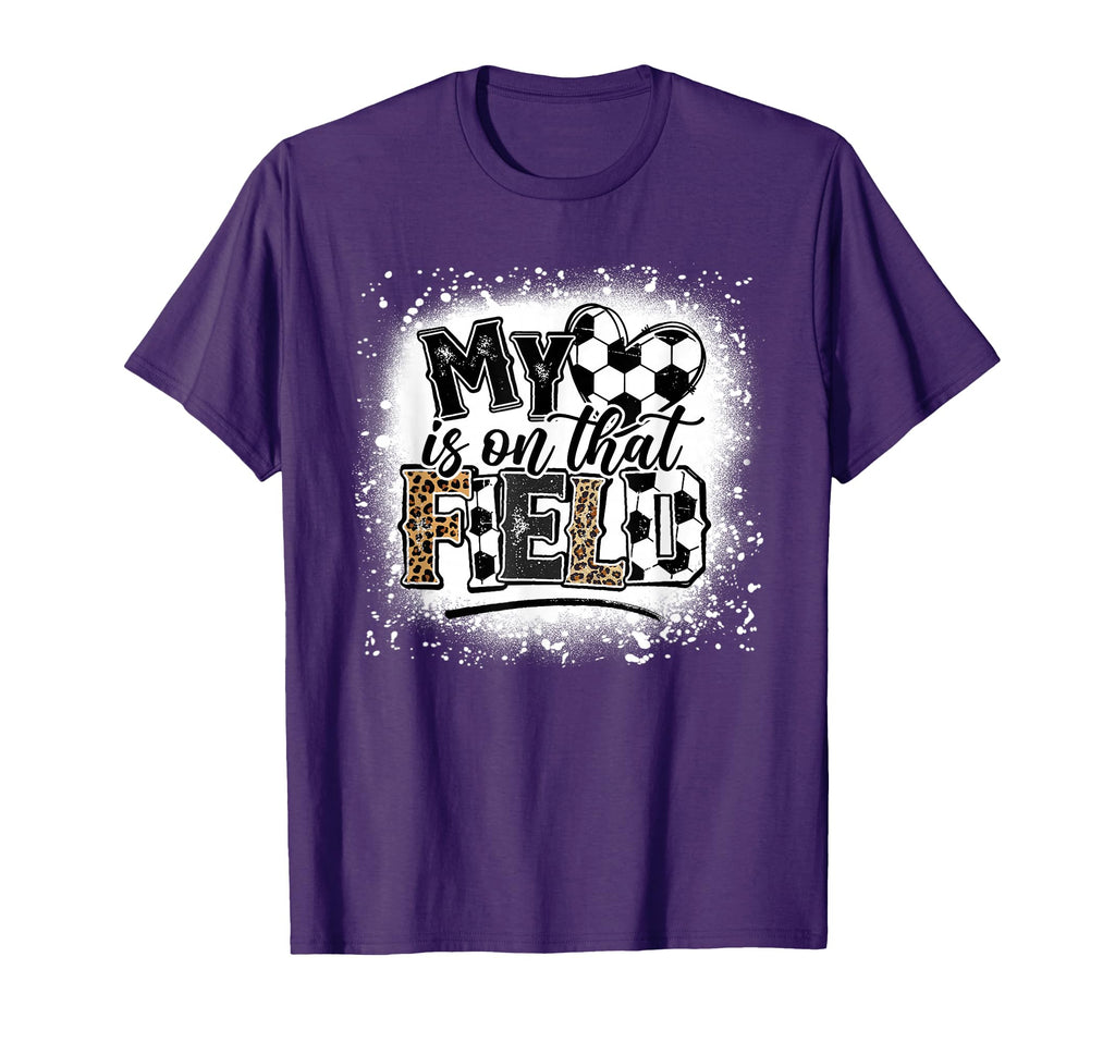 Leopard My Heart Is That Field T-Shirt - Aesthetic Graphic for Adults