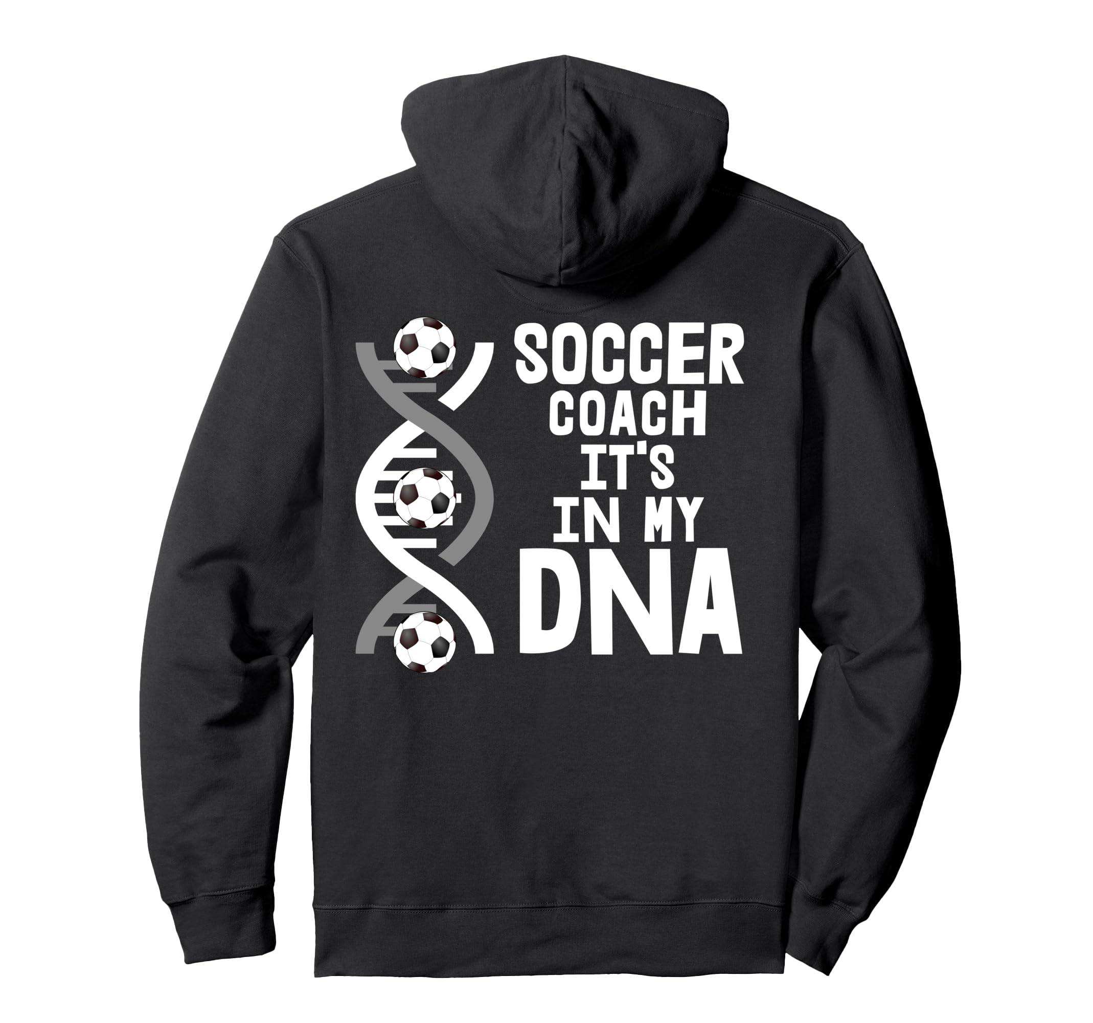 Soccer Coach Its My Dna Hoodie - Custom Art Print Men Women