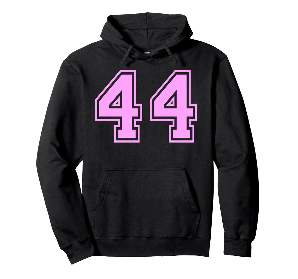 44 Number Forty Four Sports Hoodie - Casual Everyday Wear Men Women