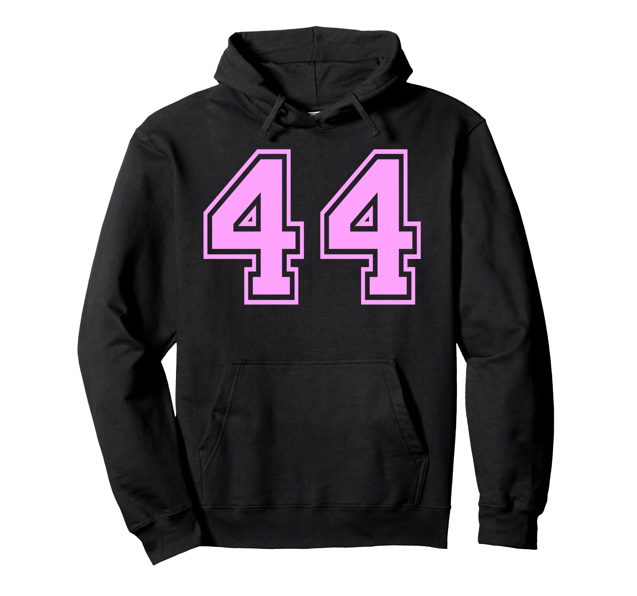 44 Number Forty Four Sports Hoodie - Casual Everyday Wear Men Women