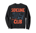 Sideline Social Club Baseball Sweatshirt - Custom Art Print Men Women