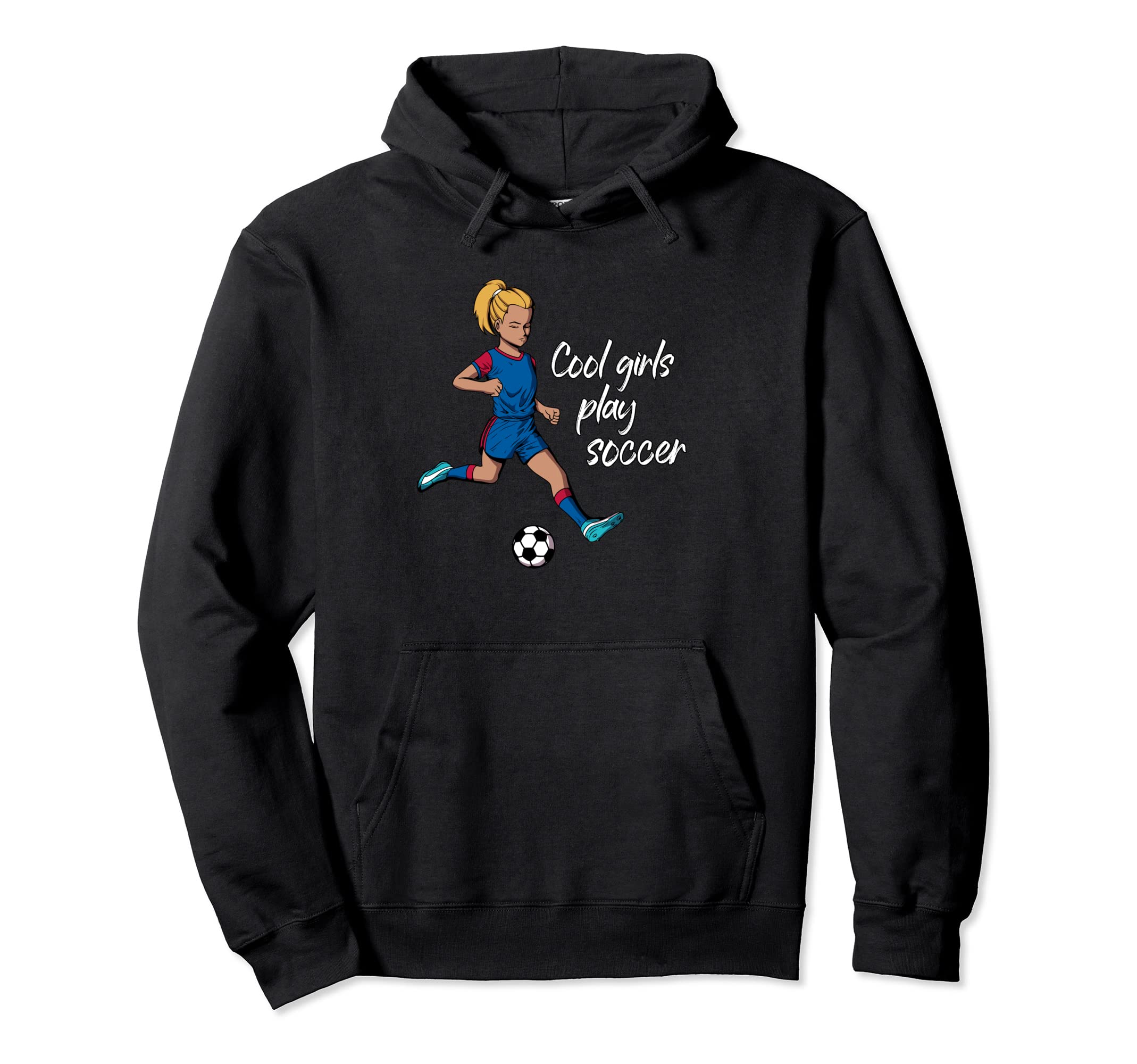 Play Soccer Hoodie - Casual Everyday Wear Men Women