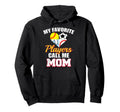 My Favorite Players Mom Soccer Baseball Hoodie - Unique Graphic Unisex