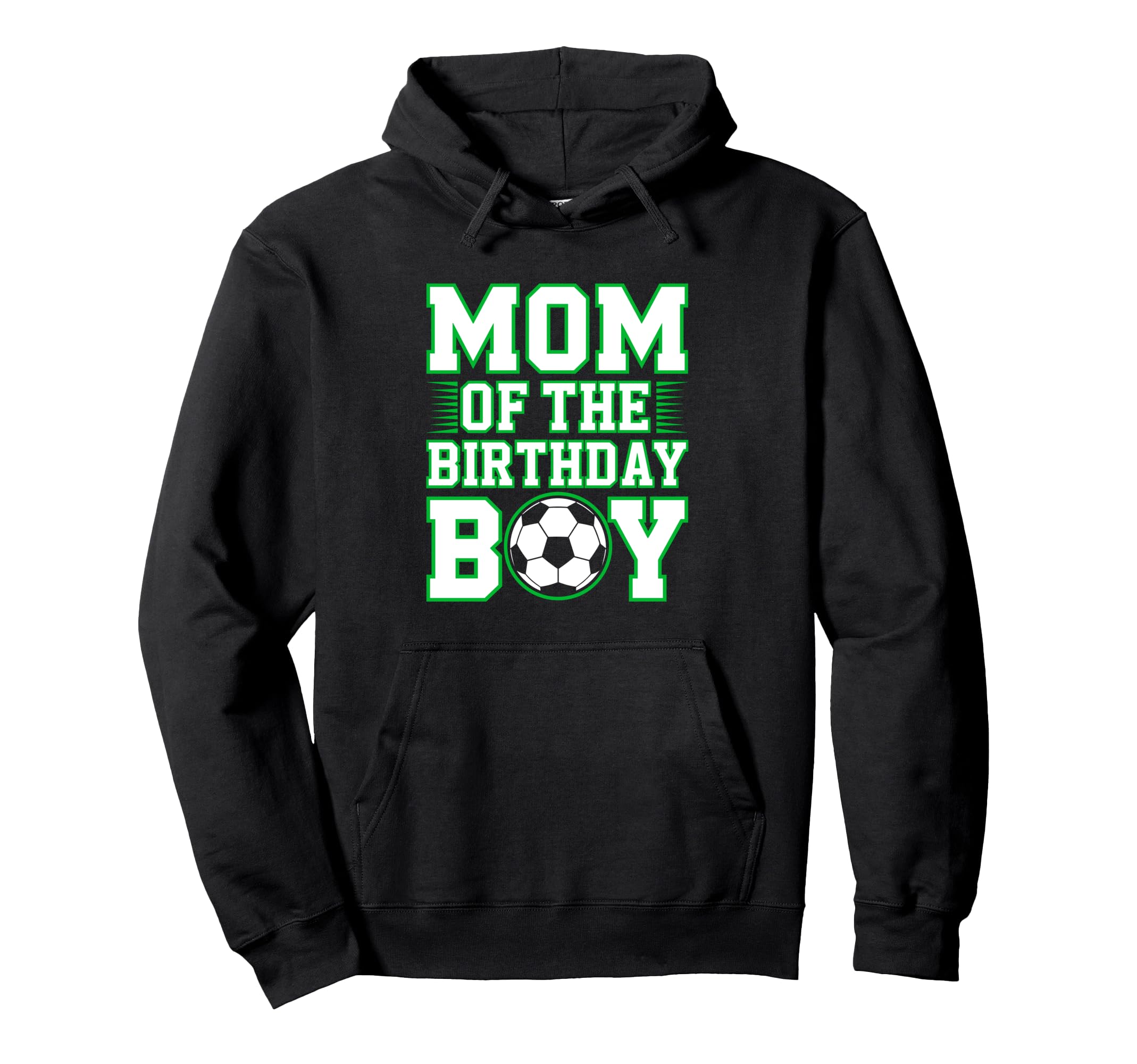 Mom Birthday Soccer Theme Hoodie - Custom Art Print Unisex
