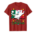 Holiday Soccer Player Mexican Flag T-Shirt - Custom Art Print for Adults