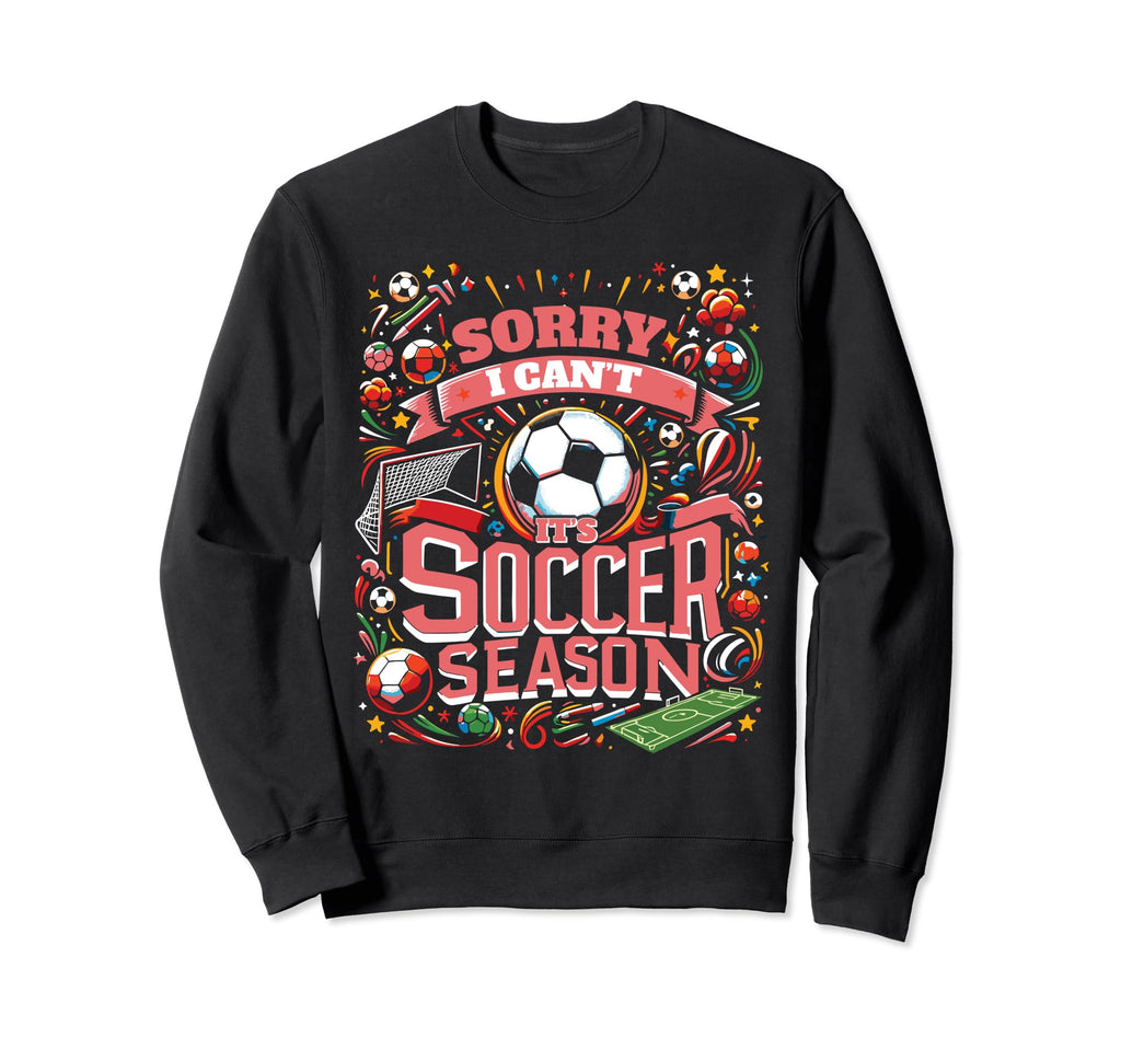 Funny Soccer Sweatshirt - Fun Novelty Design for Adults
