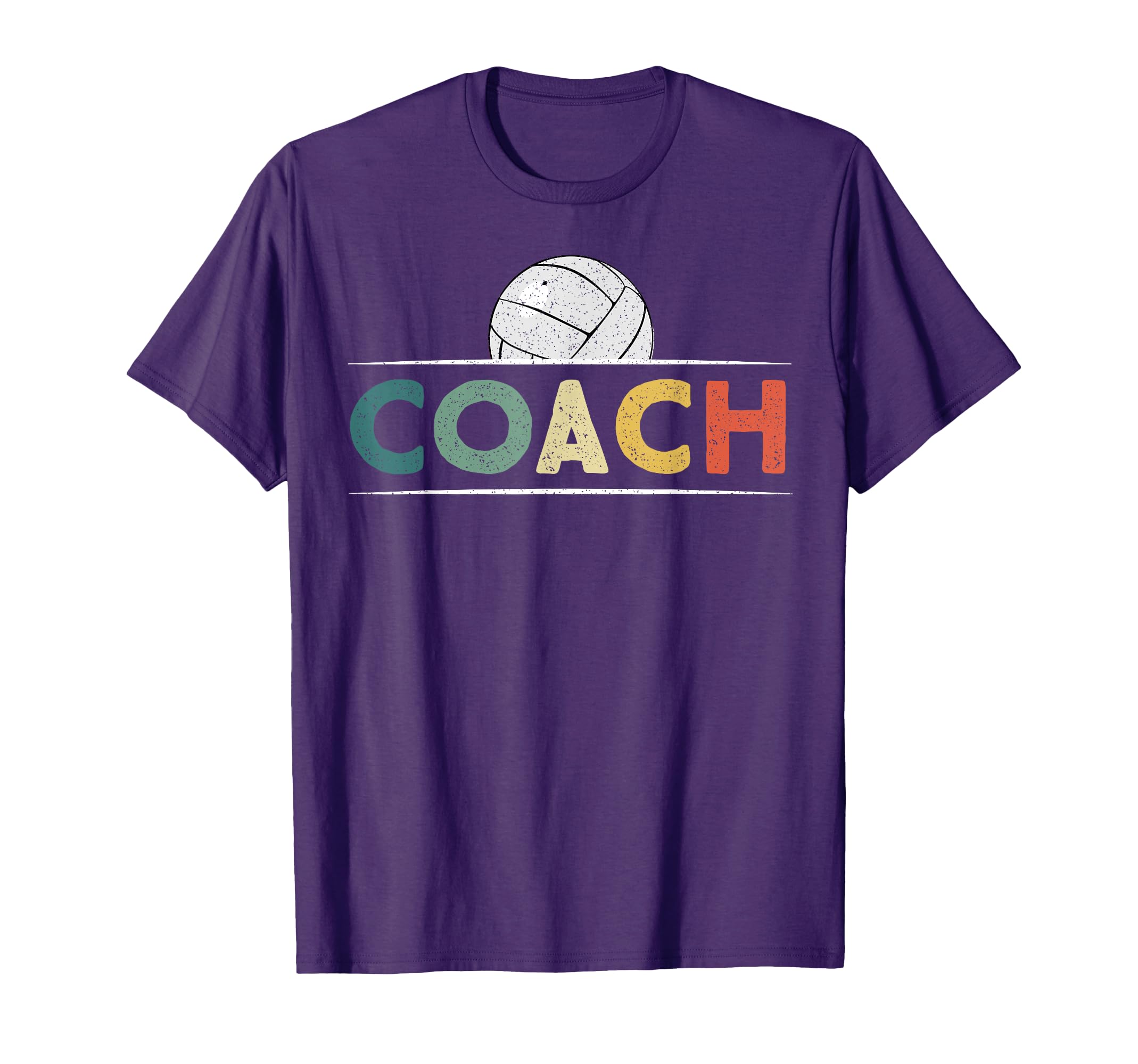 Volleyball Coach Gifts Funny Ball T-Shirt - Minimalist Print Men Women
