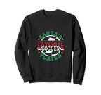 Soccer Player Santa Claus Funny Sweatshirt - Trendy Graphic Men Women