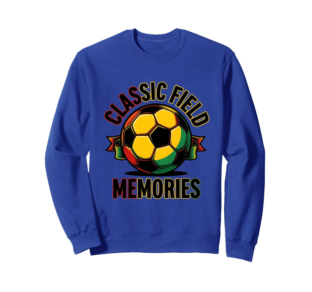 Soccer Ball Field Memories Sweatshirt - Custom Art Print for Adults