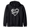 Funny Soccer Soccer Player Coach Jm Hoodie - Casual Everyday Wear Unisex
