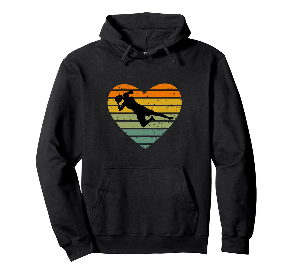 Goalkeeper Football Player Womens Hoodie - Fun Novelty Design for Adults