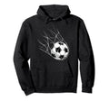 Soccer Ball Goal Funny Player Sports Hoodie - Unique Graphic Men Women