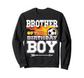Brother Birthday Soccer Sport Sweatshirt - Streetwear Style for Adults