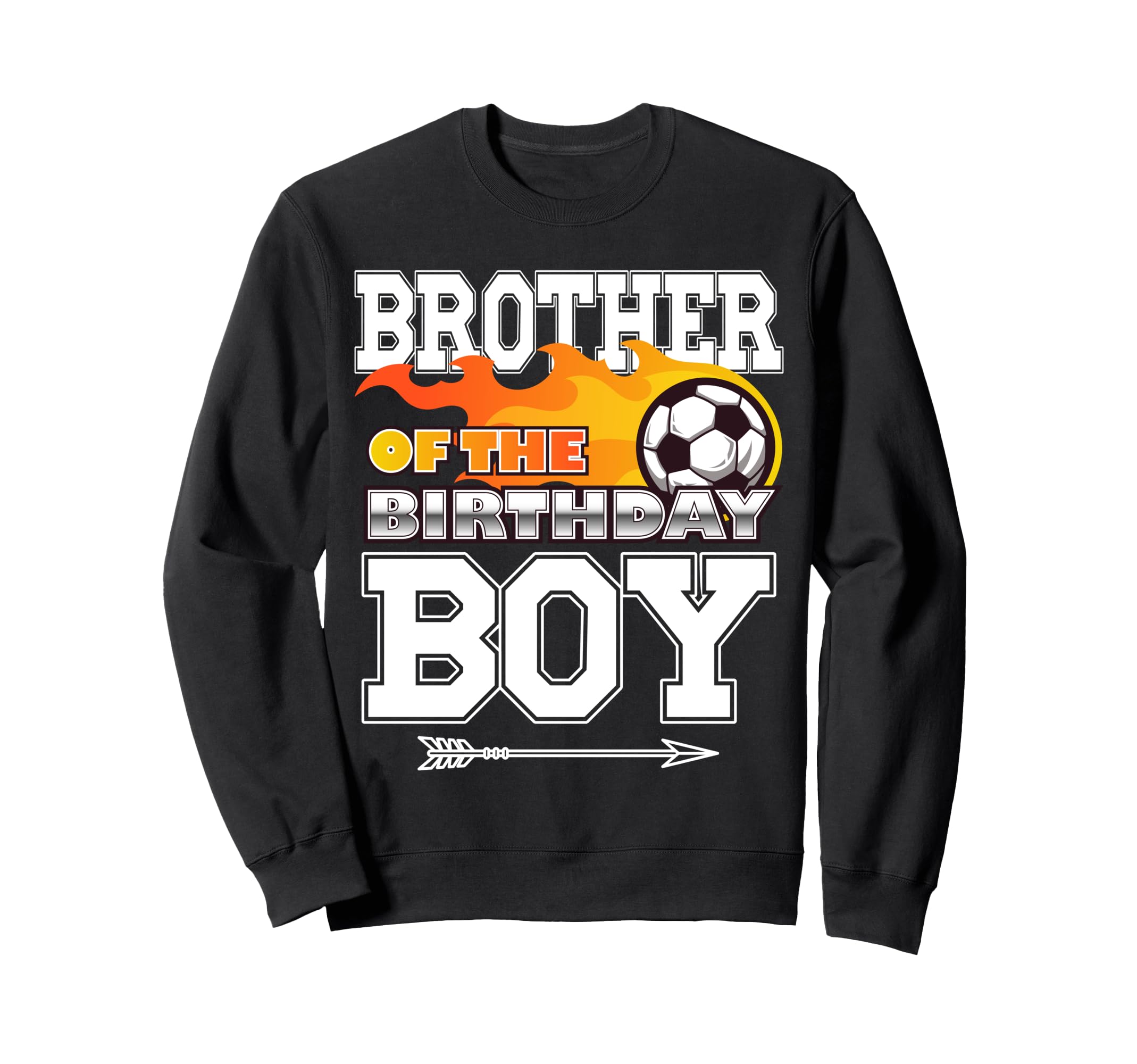 Brother Birthday Soccer Sport Sweatshirt - Streetwear Style for Adults