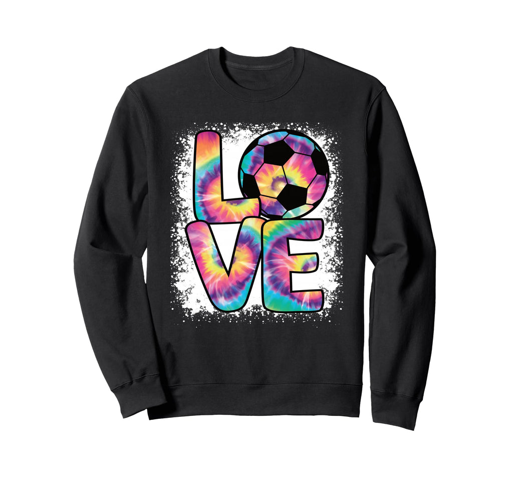 Love Soccer Soccer Player Sweatshirt - Graphic Print for Adults
