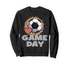 Soccer Game Day Soccer Mom Game Day Sweatshirt - Custom Art Print Men Women
