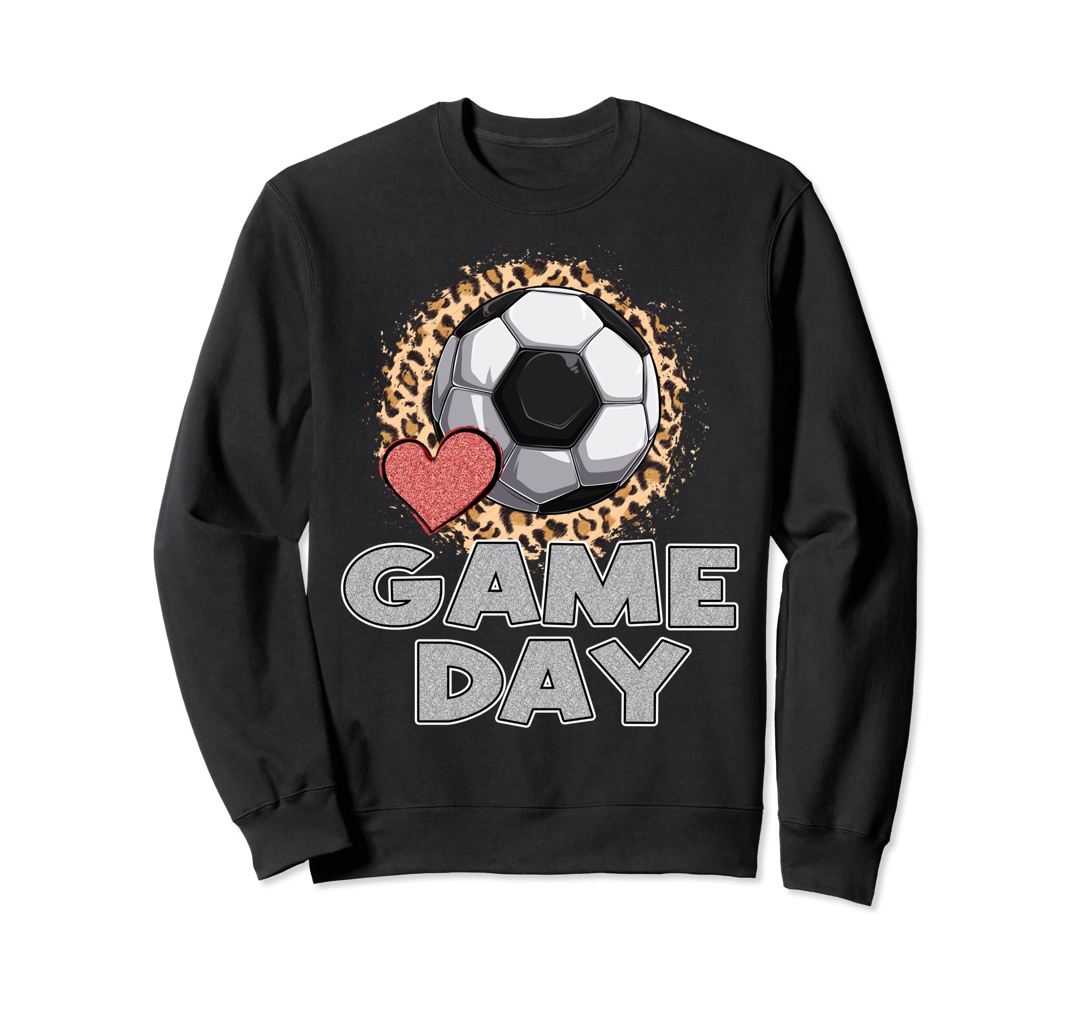 Soccer Game Day Soccer Mom Game Day Sweatshirt - Custom Art Print Men Women