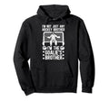 Im Hockey Goalie Brother Hockey Hoodie - Unique Graphic for Adults