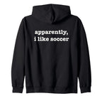 Soccer Mom Novelty Tees Tops Outfit Hoodie - Casual Everyday Wear Men Women