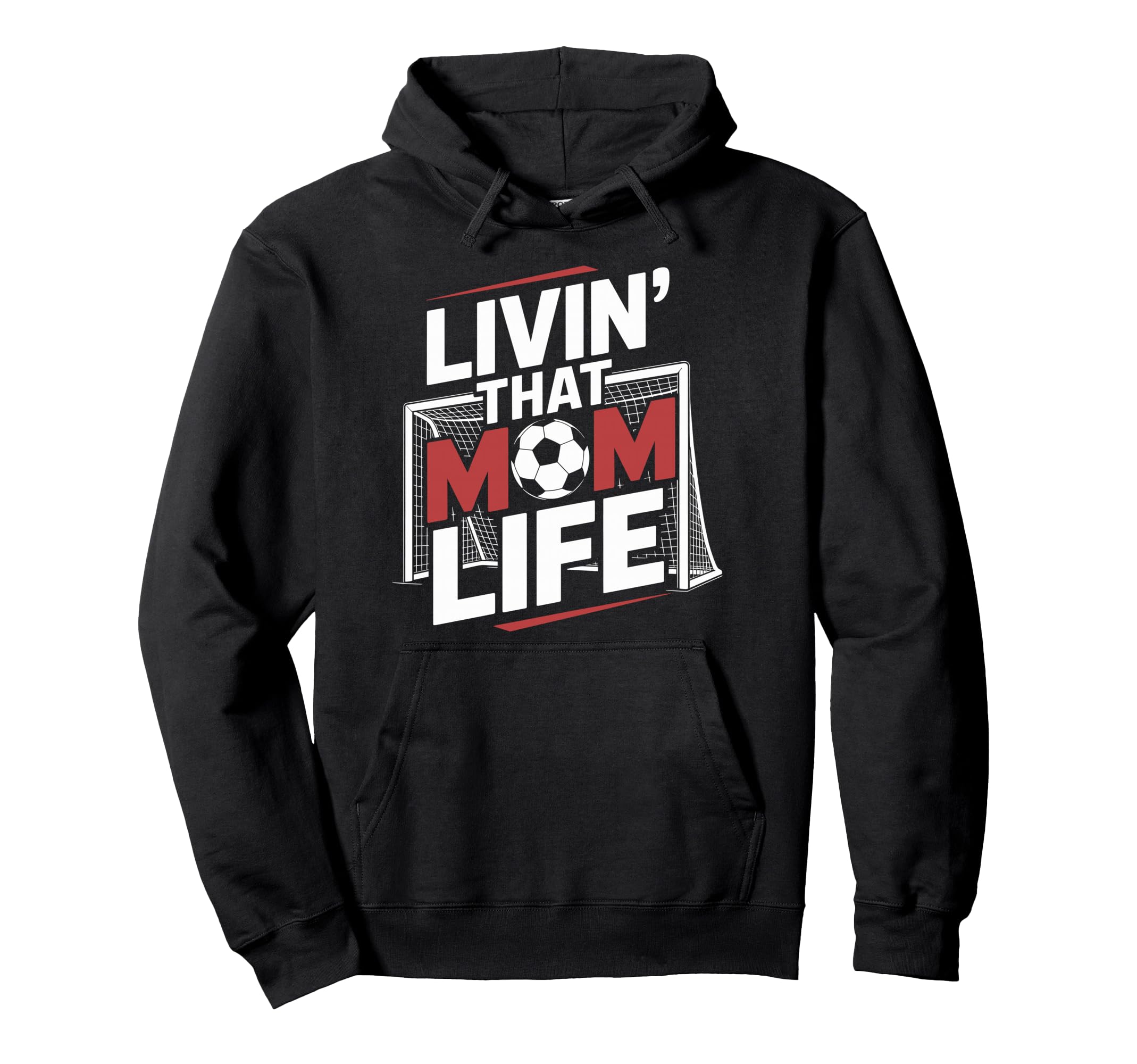 That Mom Life Goalkeeper Lover Mother Hoodie - Graphic Print for Adults