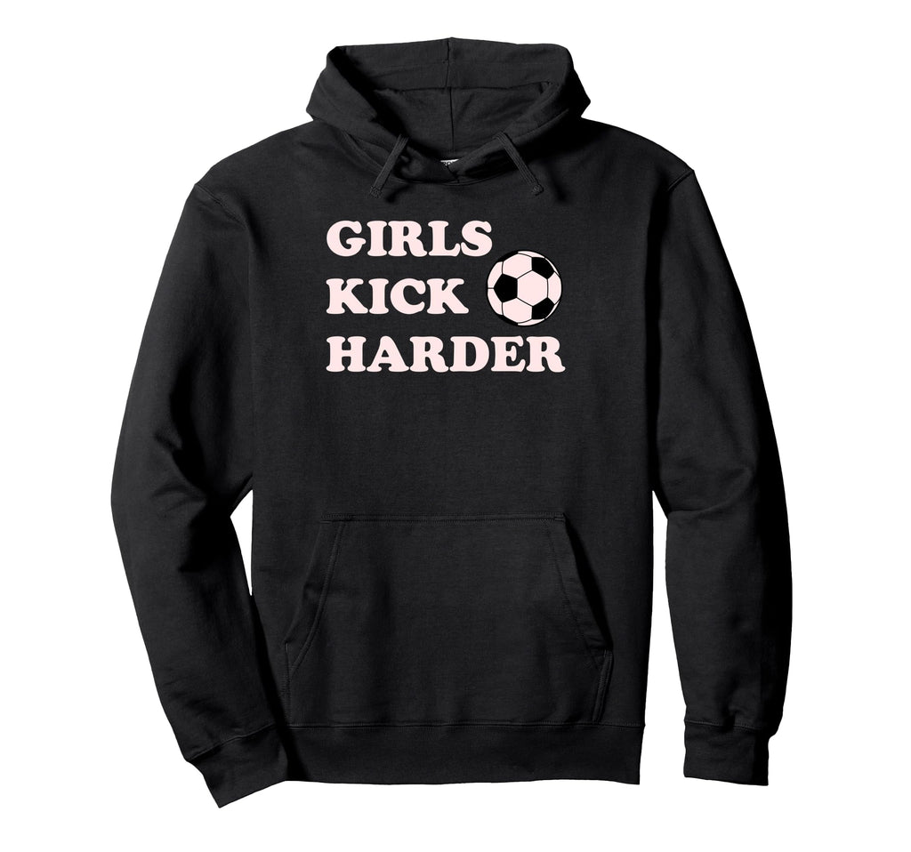 Funny Football Soccer Sport Hoodie - Minimalist Print for Adults