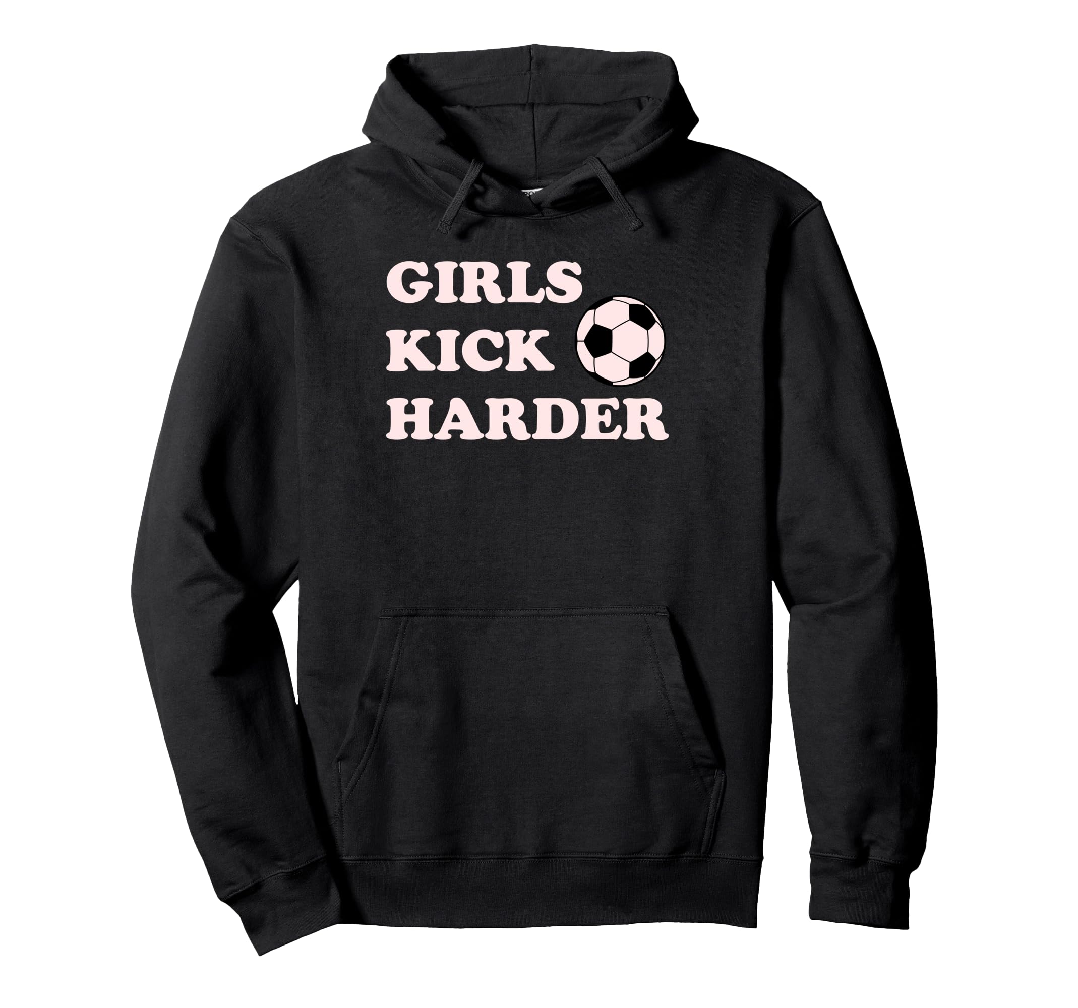 Funny Football Soccer Sport Hoodie - Minimalist Print for Adults