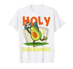 Holy Blockamole Soccer Blocker T-Shirt - Fun Novelty Design for Adults