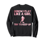 Funny Soccer Art Soccer Player Sweatshirt - Unique Graphic for Adults