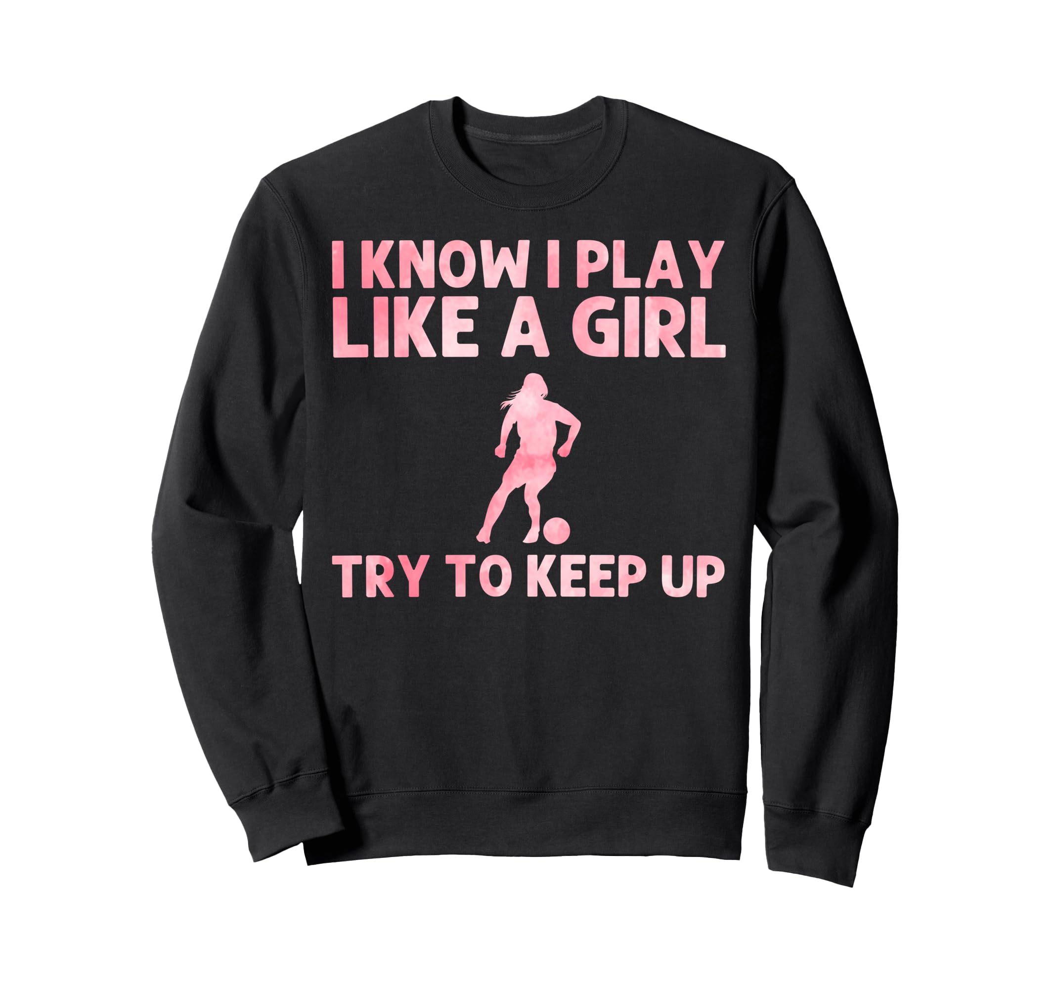 Funny Soccer Art Soccer Player Sweatshirt - Unique Graphic for Adults